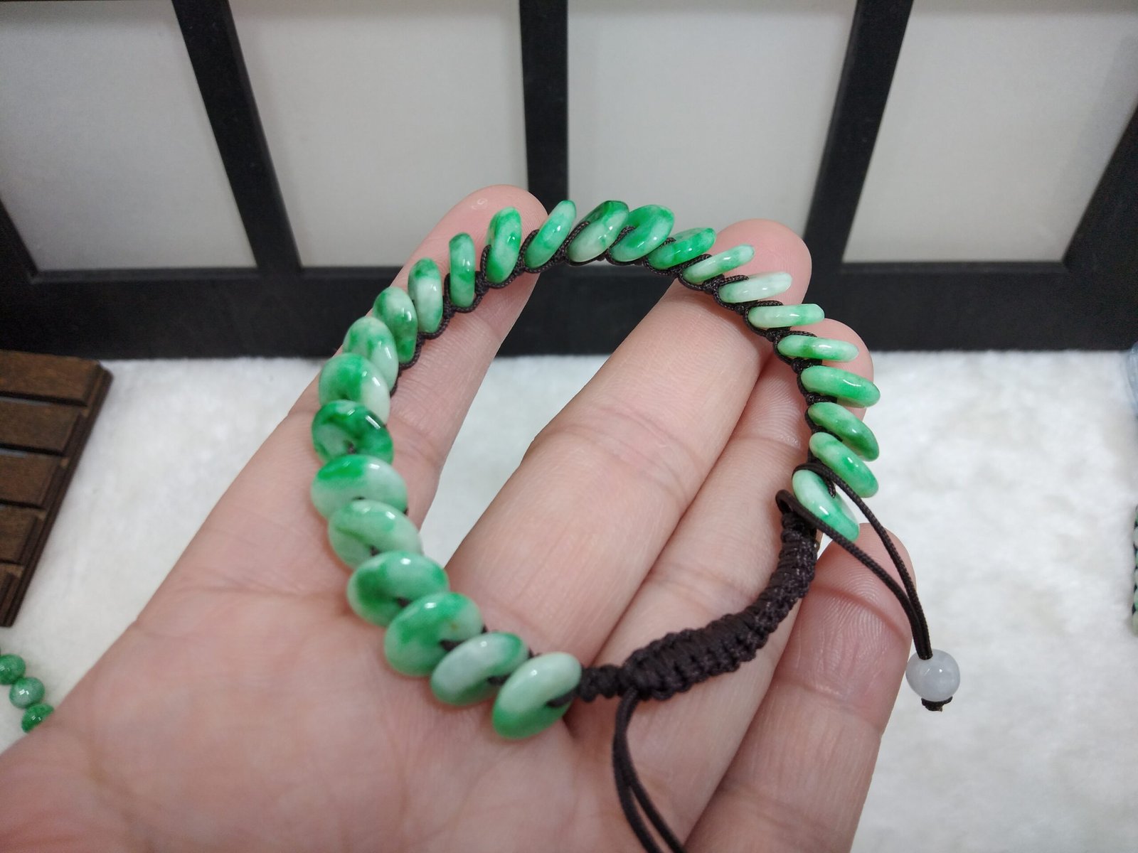 Jade Bead Bracelet